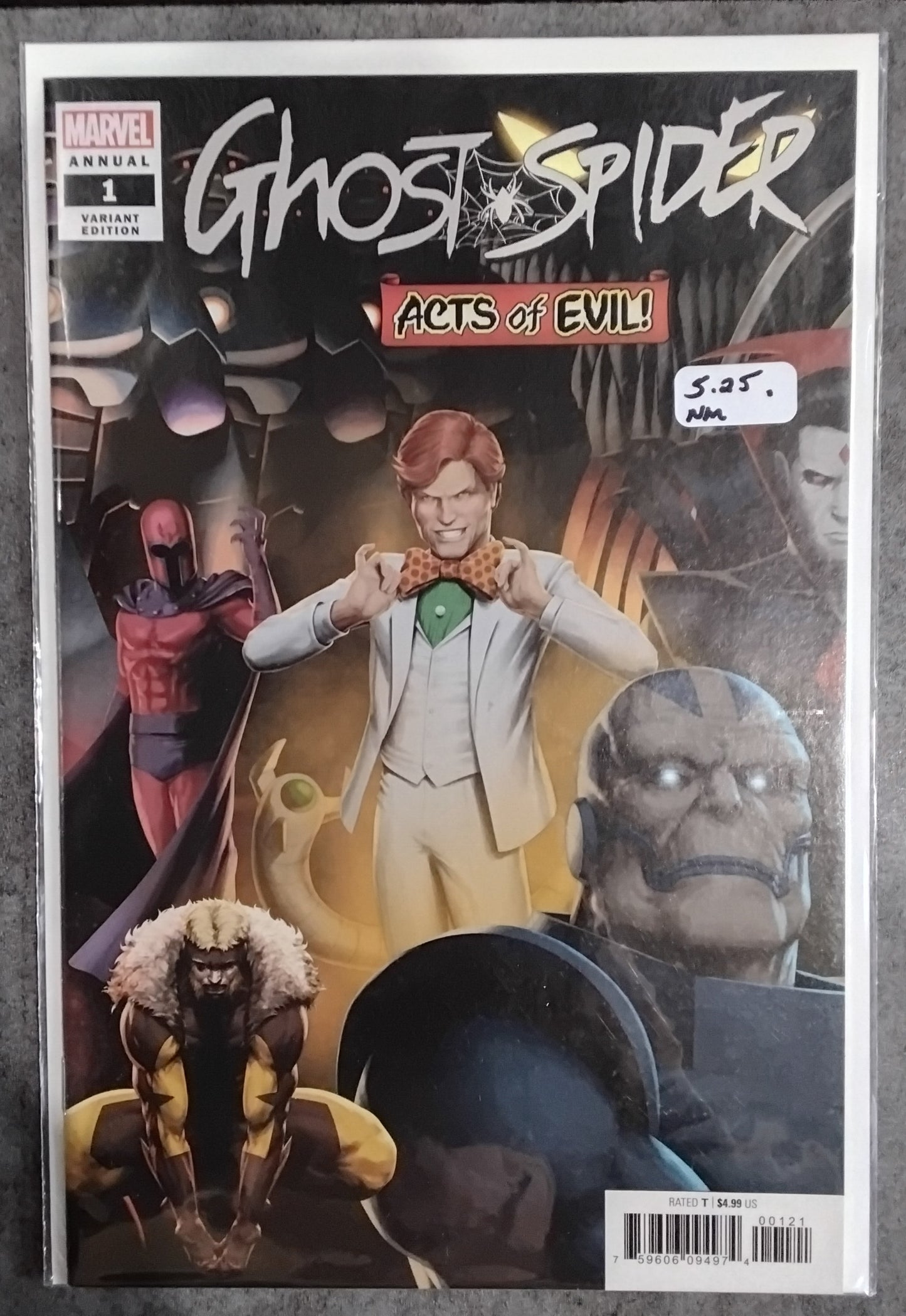 Ghost Spider Annual #1 John Tyler Christopher Connecting Variant Cover
