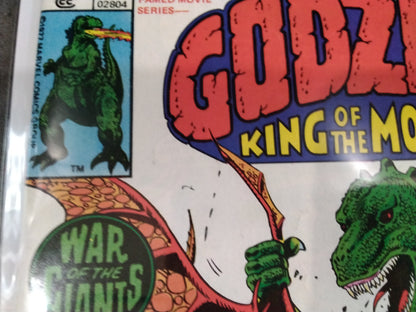 Godzilla Vol 1 #04 Newsstand Edition (VG)