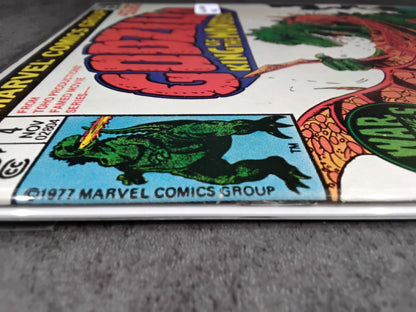 Godzilla Vol 1 #04 Newsstand Edition (VG)