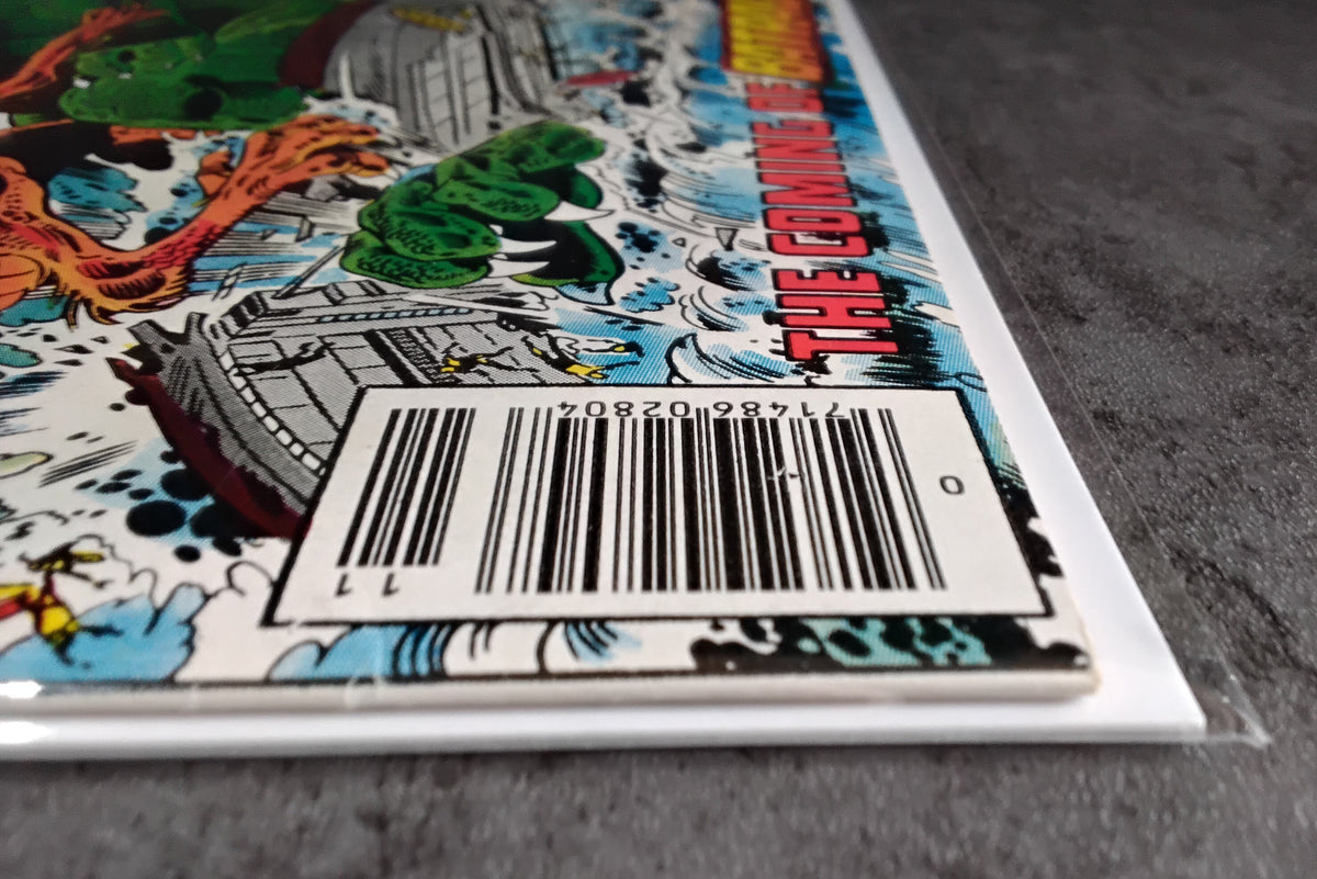 Godzilla Vol 1 #04 Newsstand Edition (VG)