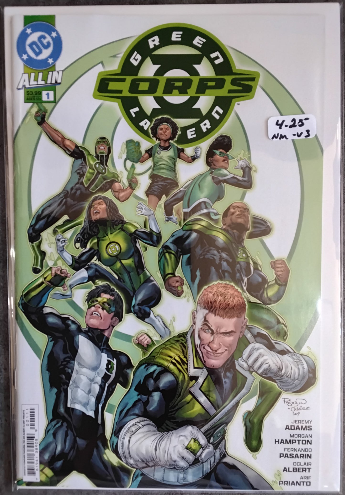 Green Lantern Corps Vol 3 #01
