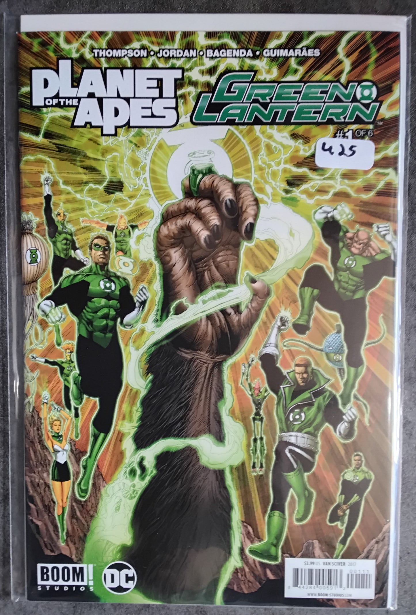 Green Lantern & Planet Of The Apes #1