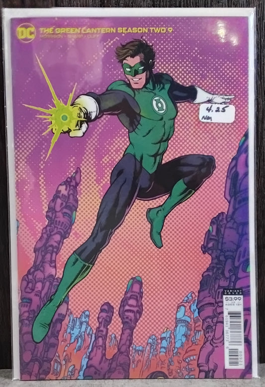 Green Lantern Season Two #09 Chris Burnham Variant Cover