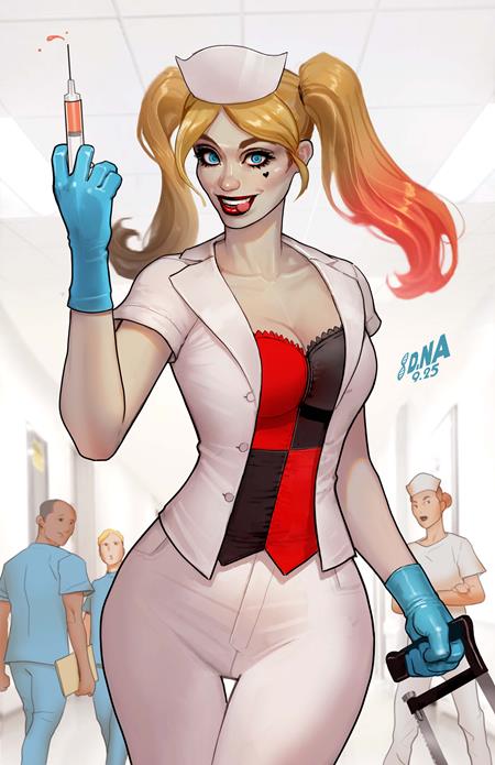 HARLEY QUINN #59 COVER B DAVID NAKAYAMA CARD STOCK VARIANT