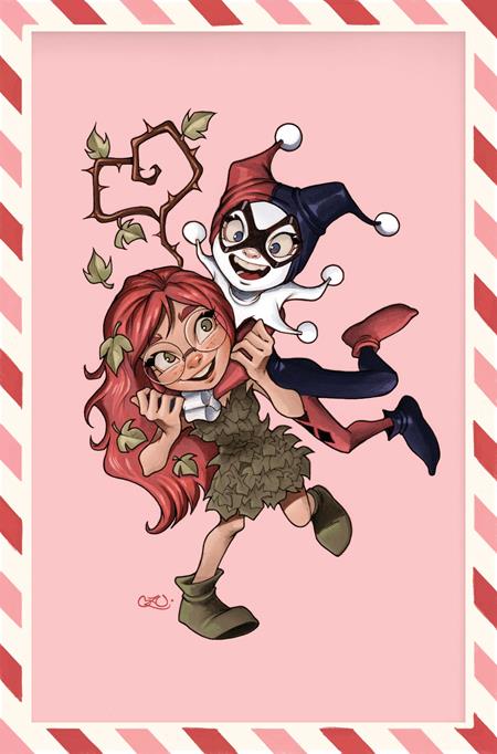 HARLEY QUINN #59 COVER E CHRISSIE ZULLO VALENTINES DAY CARD STOCK VARIANT