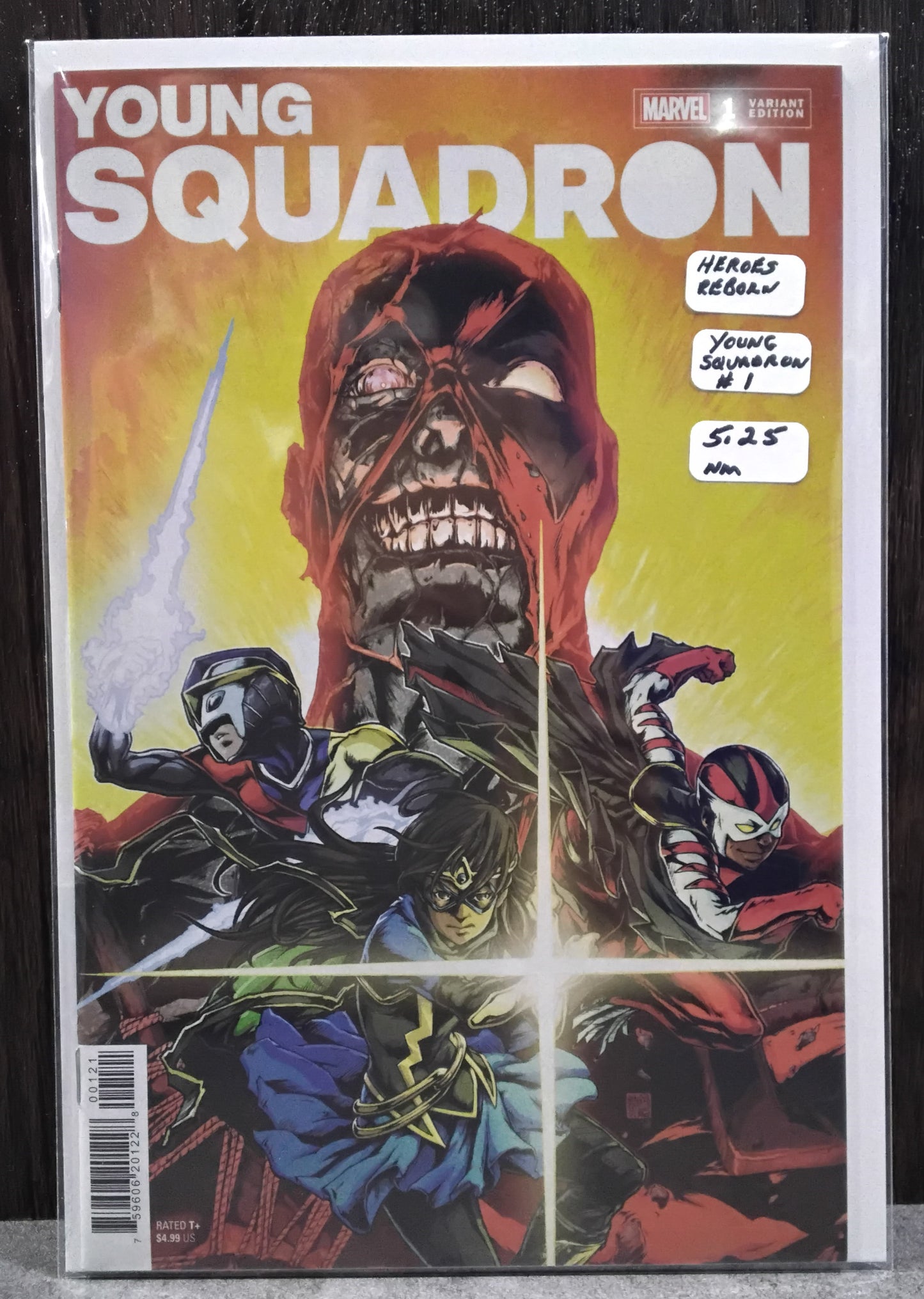 Heroes Reborn: Young Squadron #1 Takashi Okazaki Variant Cover