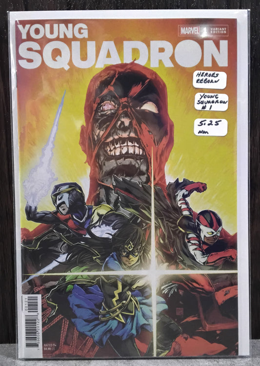 Heroes Reborn: Young Squadron #1 Takashi Okazaki Variant Cover