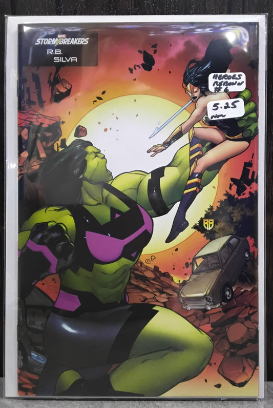 Heroes Reborn #6 R.B.Silva Stormbreakers Variant Cover
