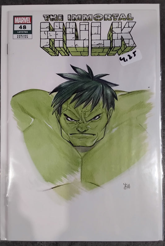 Immortal Hulk #48 Peach Momoko Variant Cover