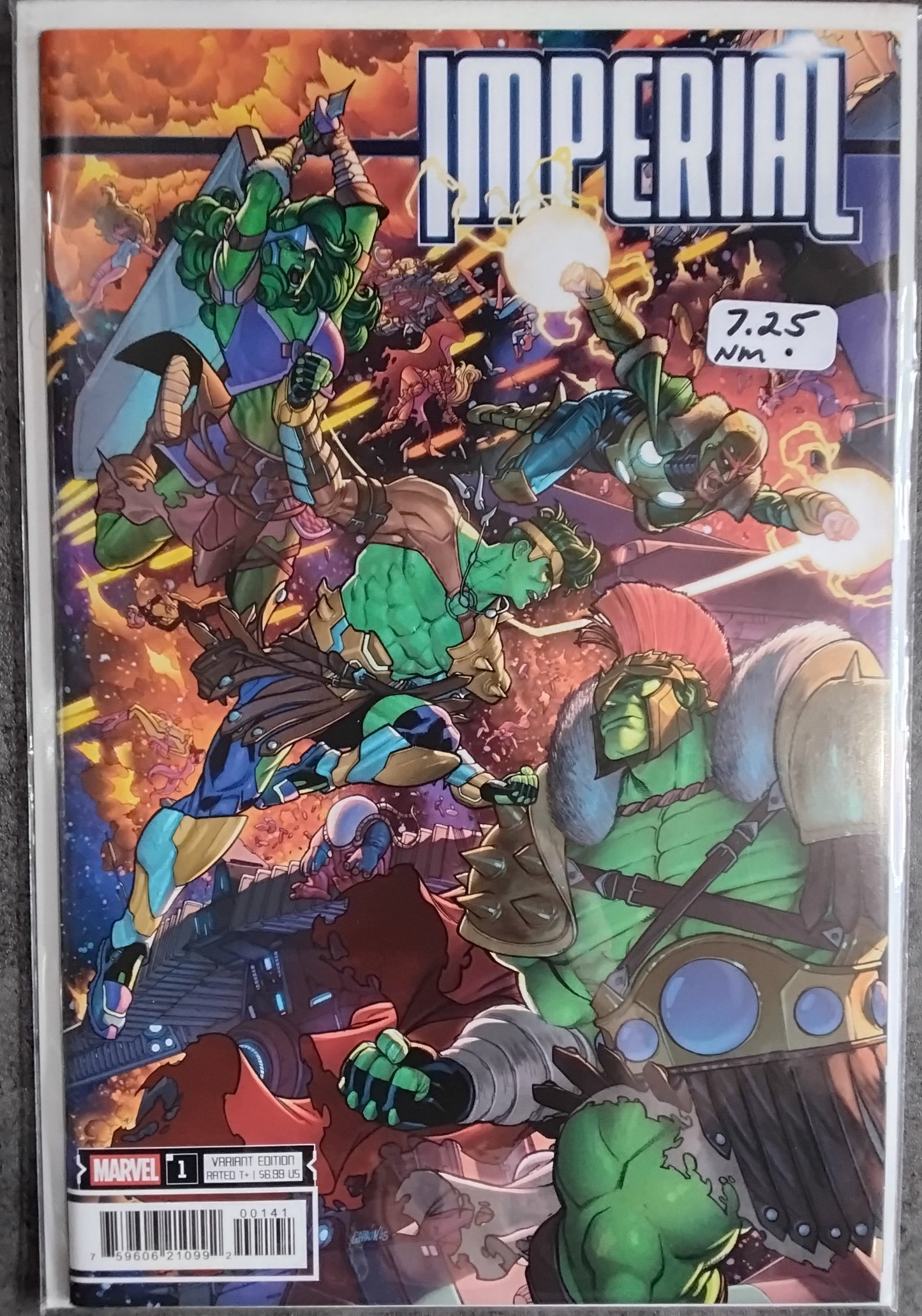 Imperial #1 Javier Garron 4 Part Connecting Variant Cover