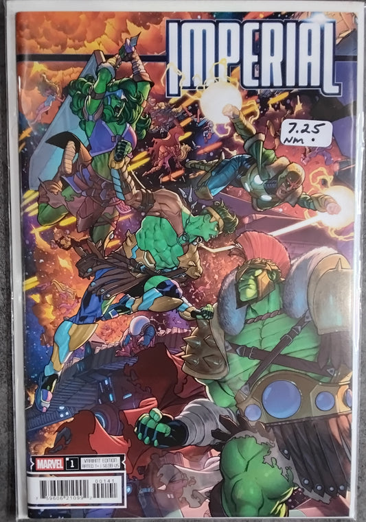 Imperial #1 Javier Garron 4 Part Connecting Variant Cover