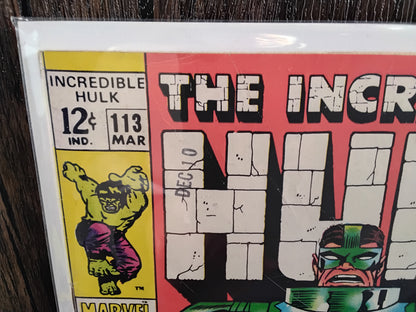 Incredible Hulk Vol 1 #113