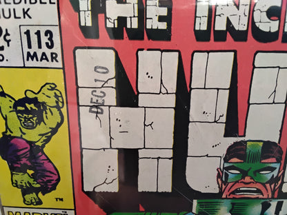 Incredible Hulk Vol 1 #113