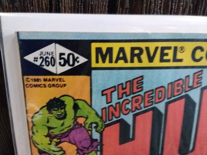 Incredible Hulk Vol 1 #260 (VG)