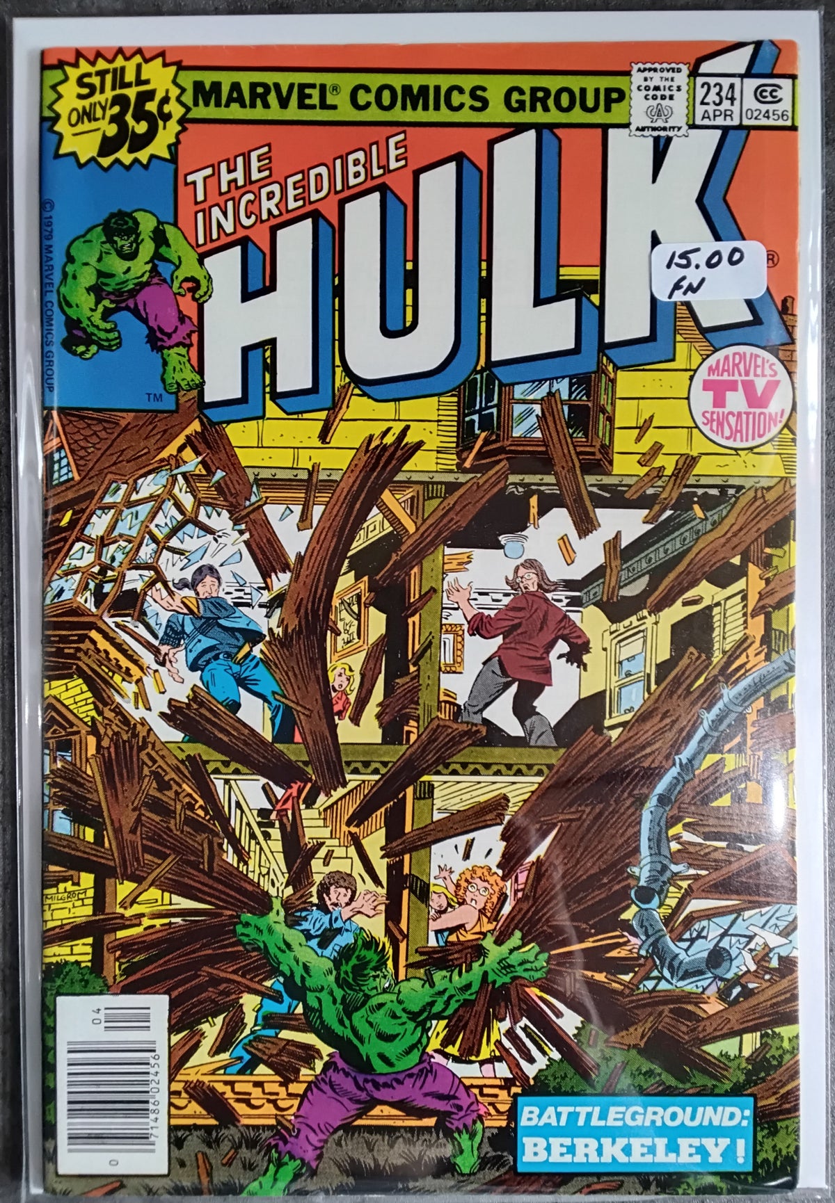 Incredible Hulk Vol 1 #234 Newsstand Edition (FN)