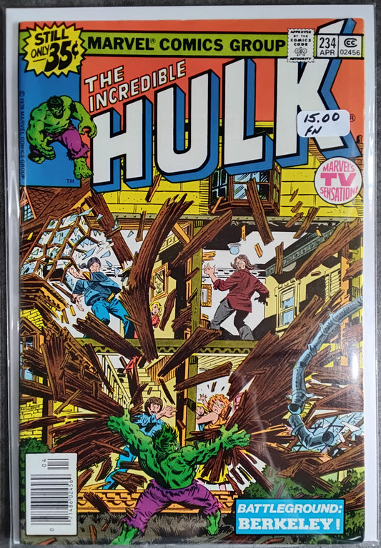 Incredible Hulk Vol 1 #234 Newsstand Edition (FN)