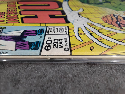 Incredible Hulk Vol 1 #293 Newsstand Edition (VG)