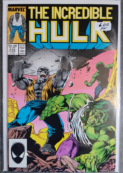 Incredible Hulk Vol 1 #332 (FN)