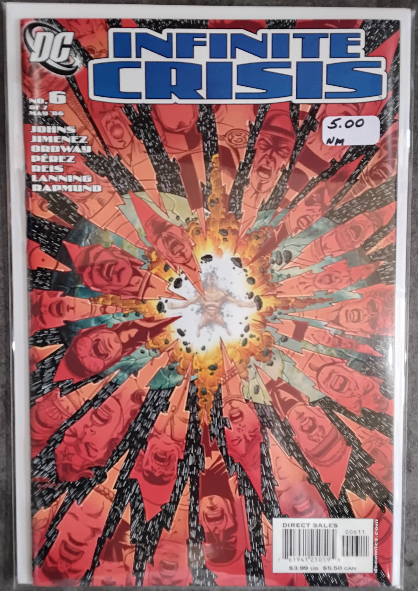 Infinite Crisis #3 George Perez Cover