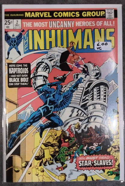Inhumans Vol 1 #02 (VG)