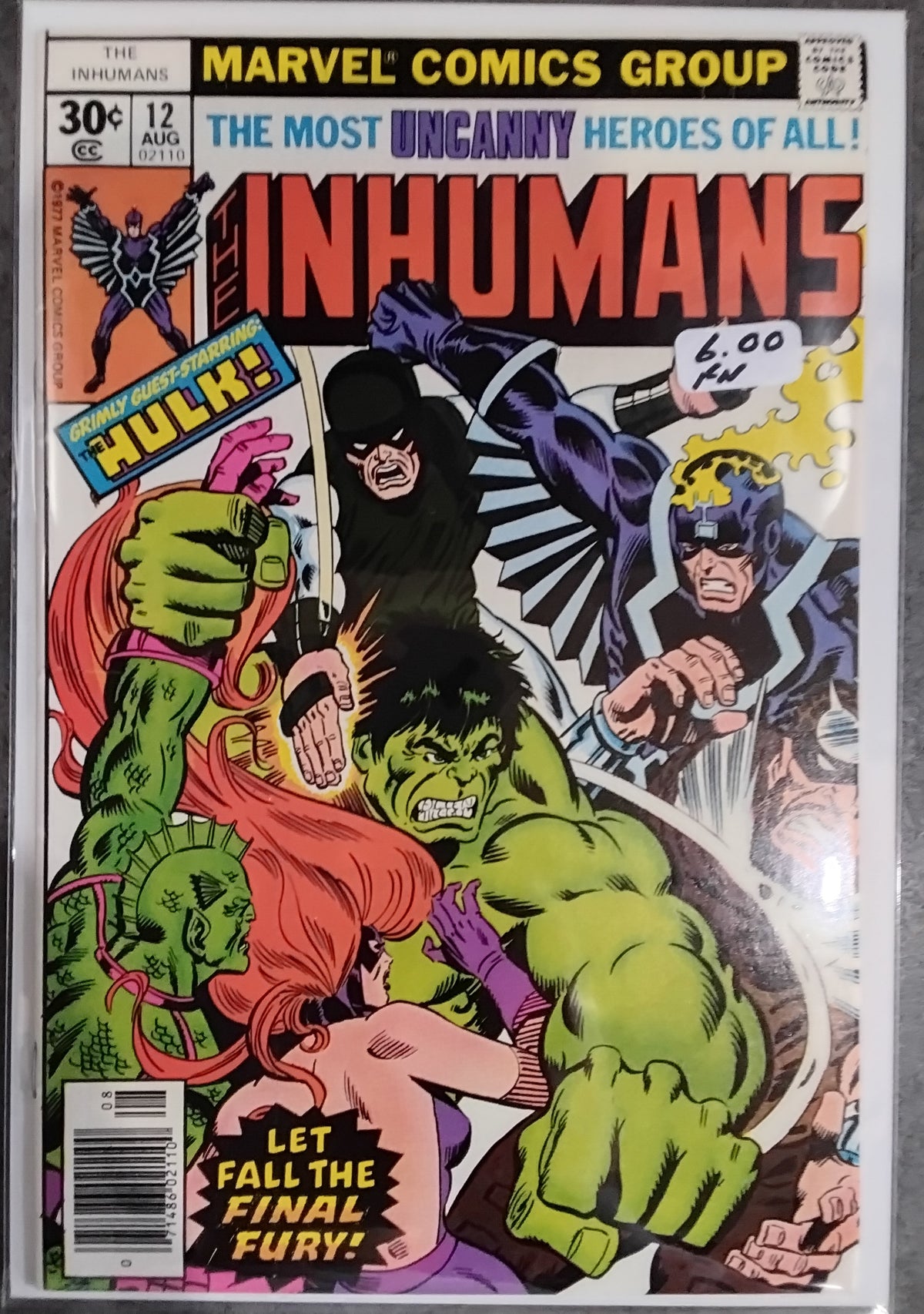 Inhumans Vol 1 #12 Newsstand Edition (FN)