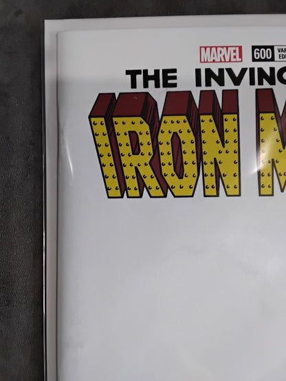 Invincible Iron Man Vol 4 #600 Blank Sketch Variant Cover