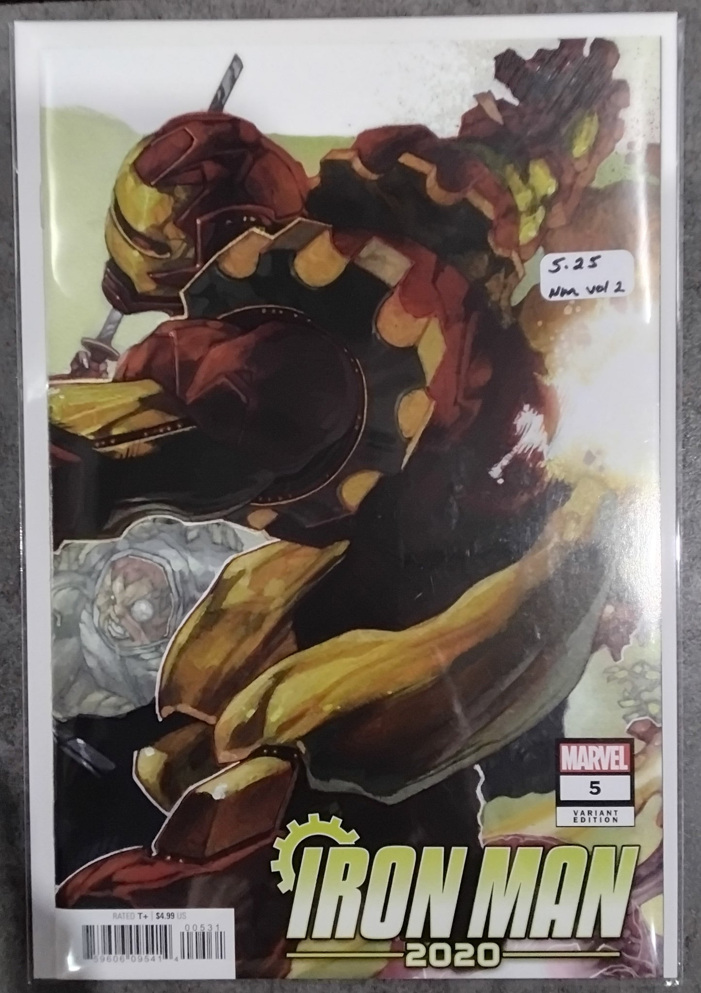 Iron Man 2020 #5 Simone Bianchi Connecting Variant Cover