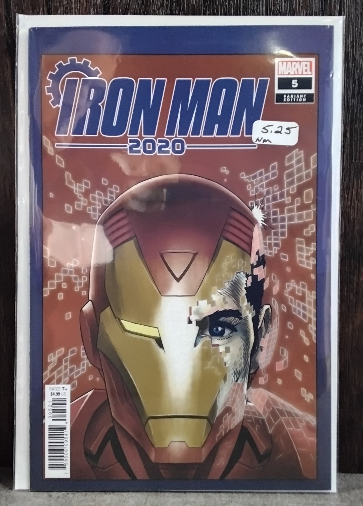 Iron Man 2020 #5 Superlog Variant Cover