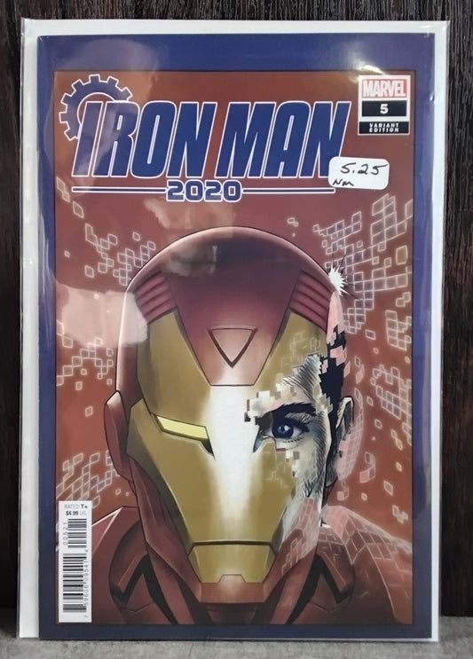 Iron Man 2020 #5 Superlog Variant Cover