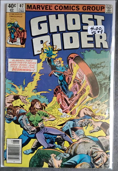 Ghost Rider Vol 1 #47 Newsstand Edition