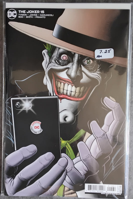 Joker Vol 2 #15 Brian Bolland Variant Cover