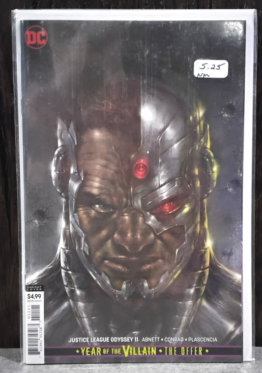 Justice League Odyssey #11 Lucio Parrillo Year Of The Villain - The Offer Card Stock Variant Cover