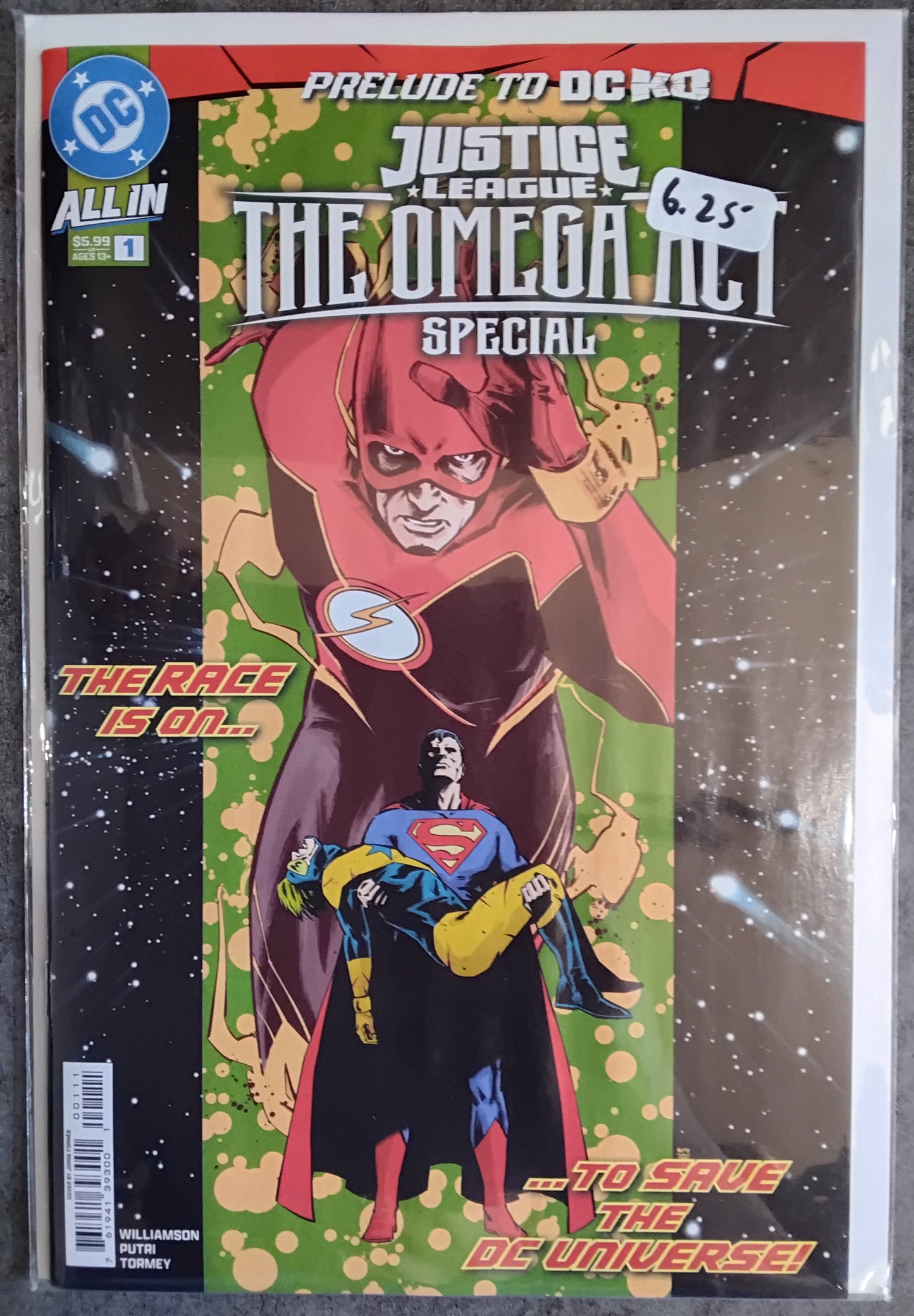 Justice League The Omega Act Special #1