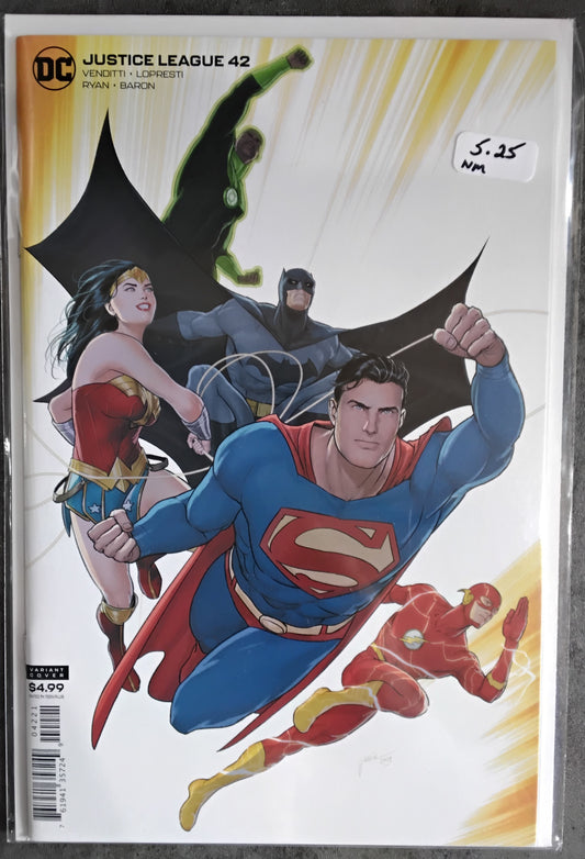 Justice League Vol. 4 #42 Mikel Janin Variant Cover