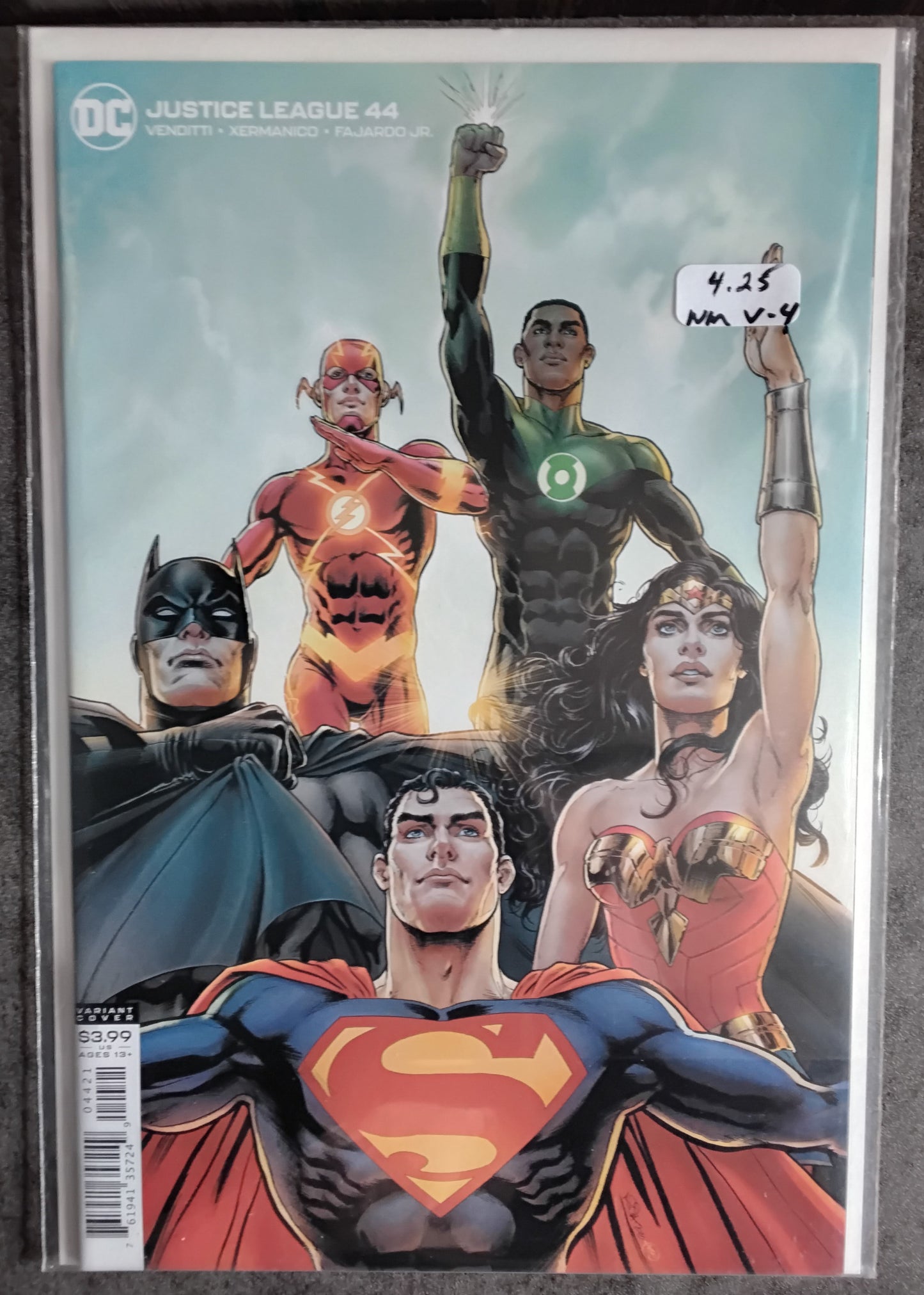 Justice League Vol. 4 #44 Nicola Scott and Annette Kwok Variant Cover