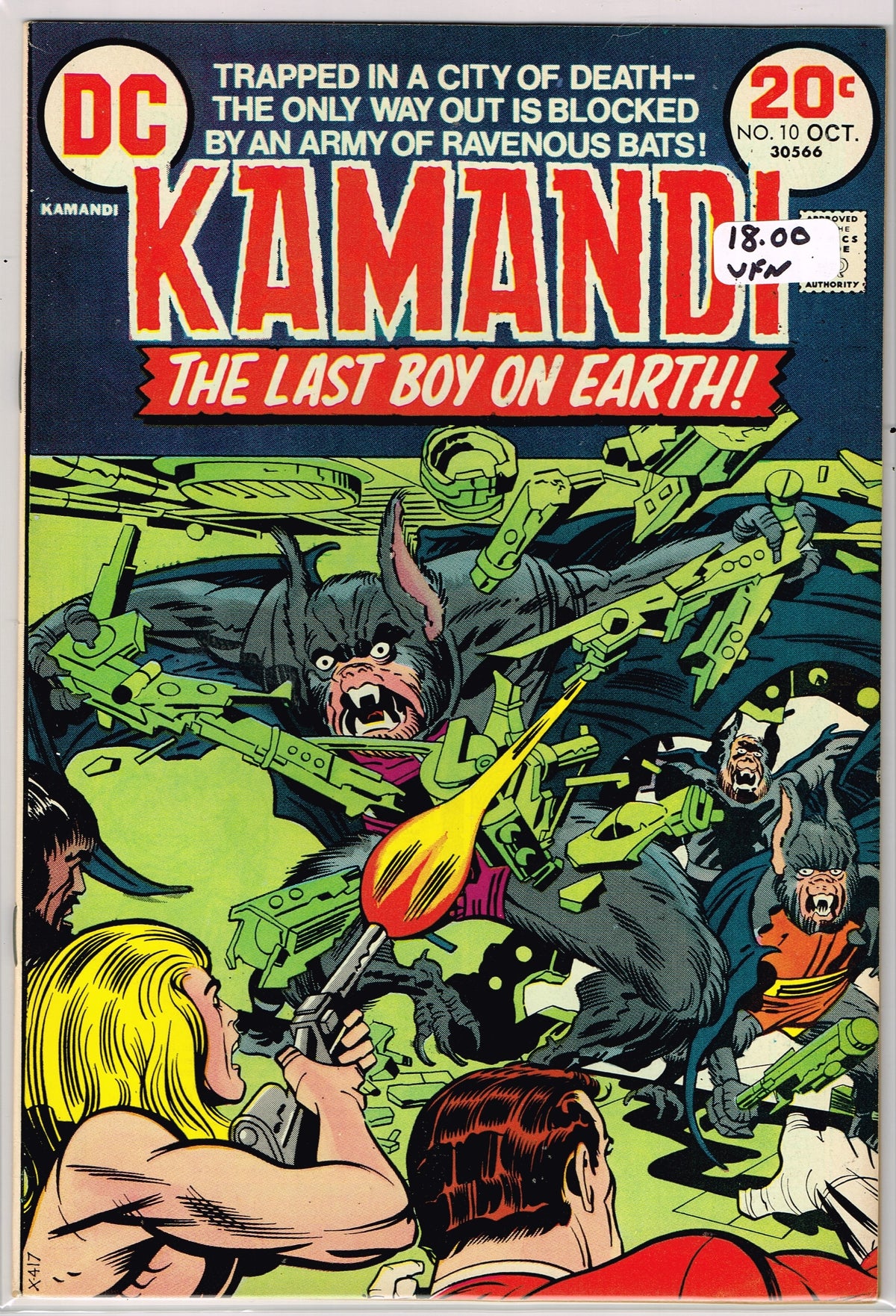 Kamandi, Last Boy On Earth! #10