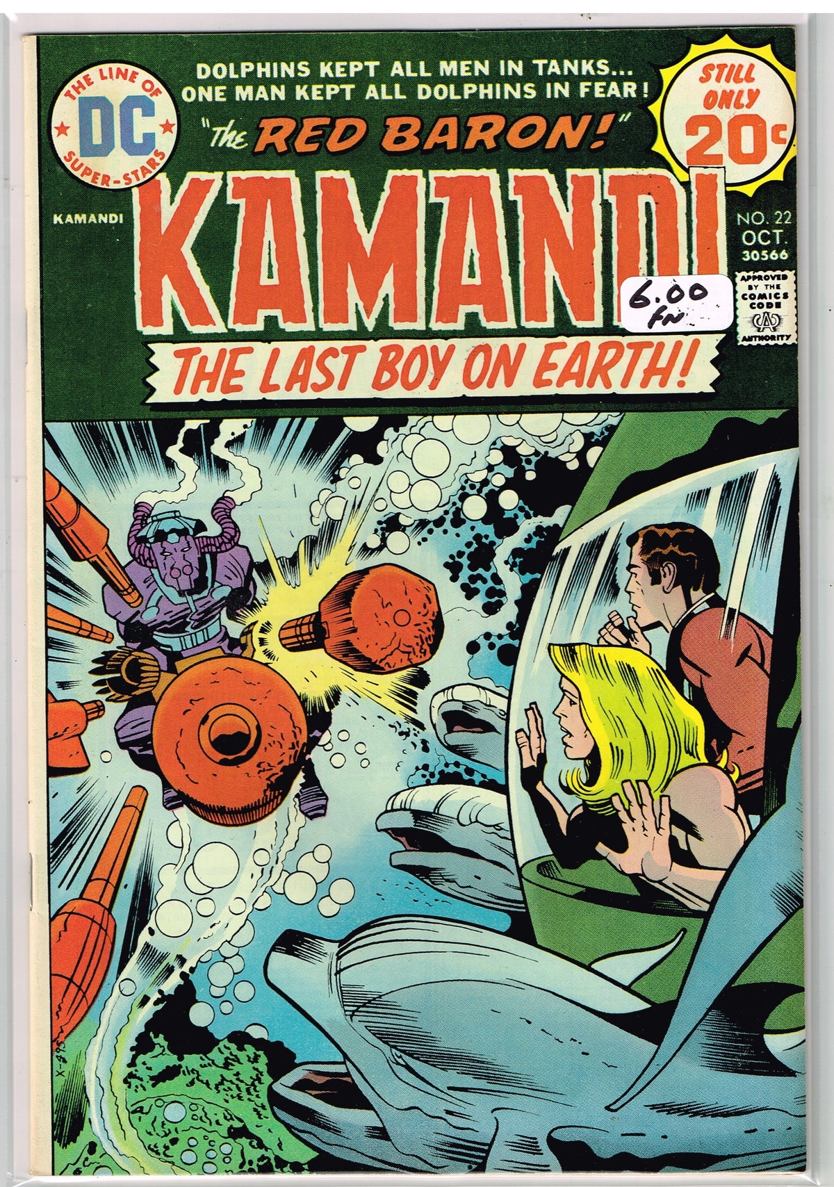 Kamandi, Last Boy On Earth! #22