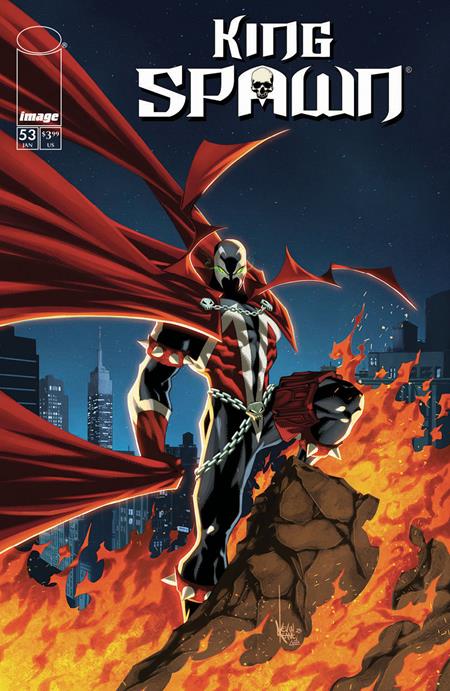 KING SPAWN #53 COVER B KEVIN KEANE VARIANT