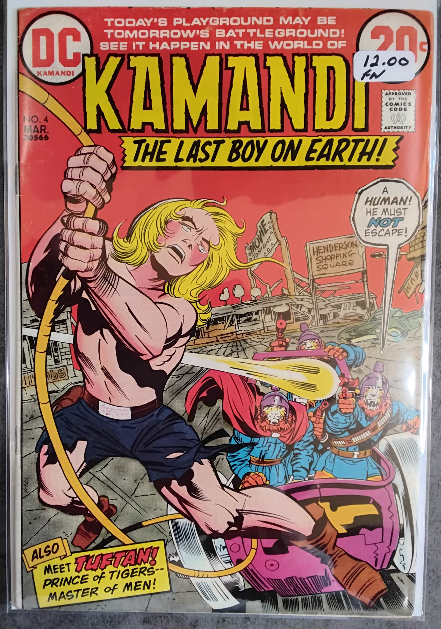 Kamandi, Last Boy On Earth! #04