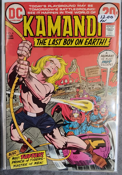 Kamandi, Last Boy On Earth! #04