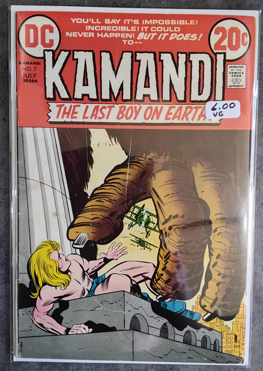 Kamandi, Last Boy On Earth! #07
