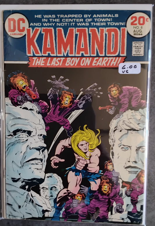Kamandi, Last Boy On Earth! #08