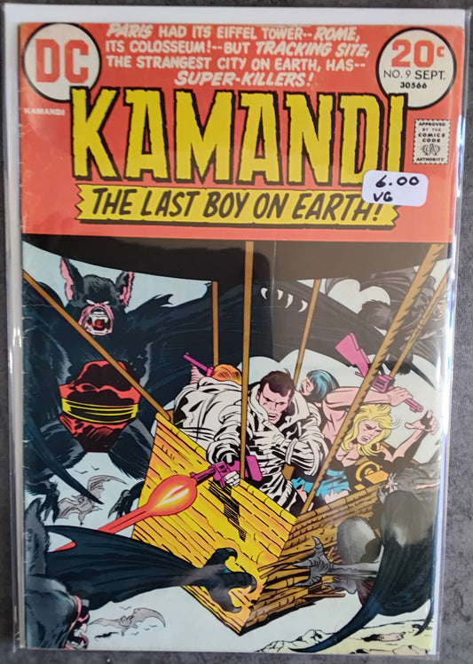 Kamandi, Last Boy On Earth! #09 (Very Good)