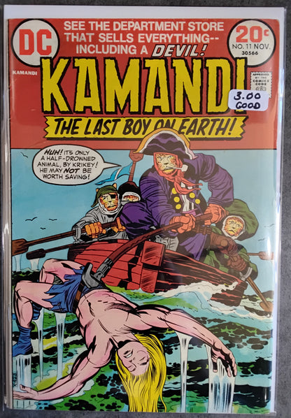 Kamandi, Last Boy On Earth! #11 (Good)