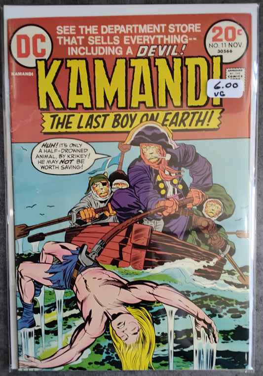Kamandi, Last Boy On Earth! #11