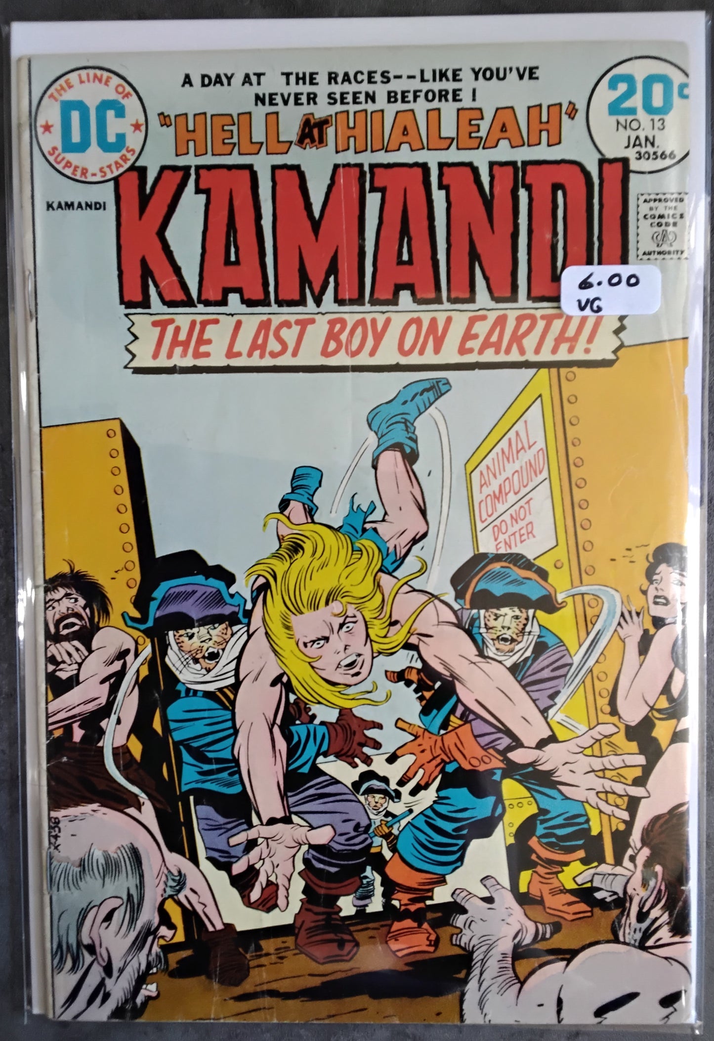 Kamandi, Last Boy On Earth! #13