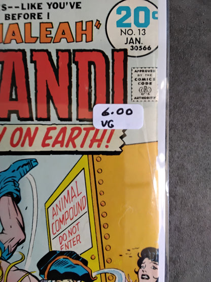Kamandi, Last Boy On Earth! #13