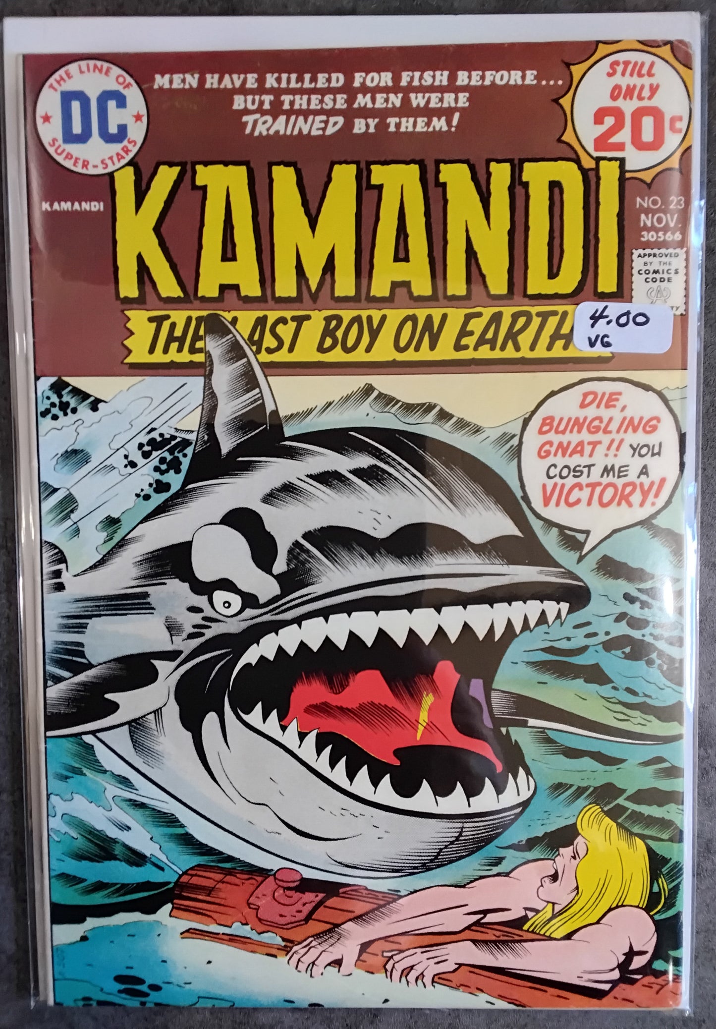 Kamandi, Last Boy On Earth! #23