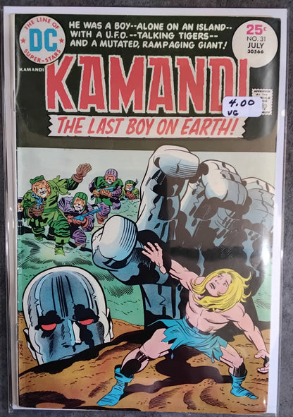 Kamandi, Last Boy On Earth! #31