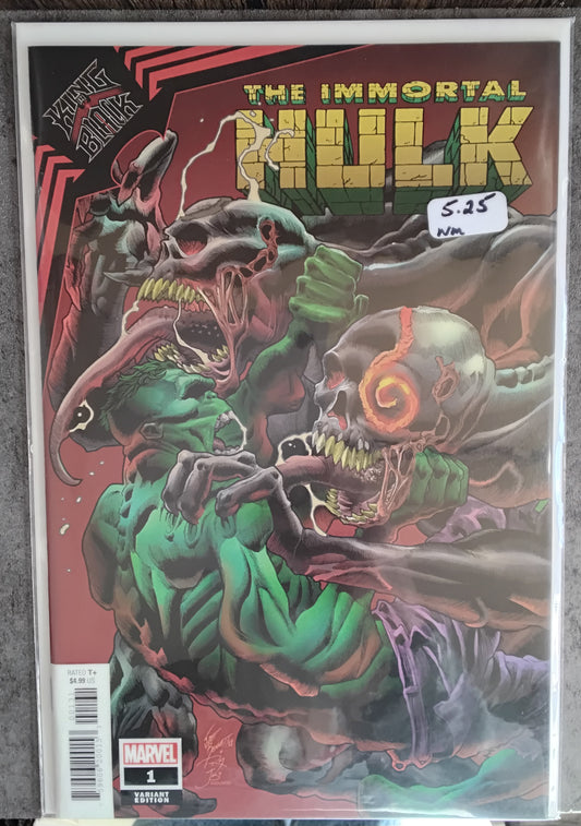 King In Black: Immortal Hulk #1 Joe Bennett Variant Cover